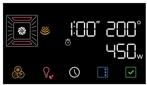 1:00" 200° 450w