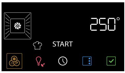 250° START