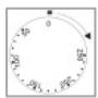 BOMANN EBO 9611 IX - Oven temperature selector switch - 1