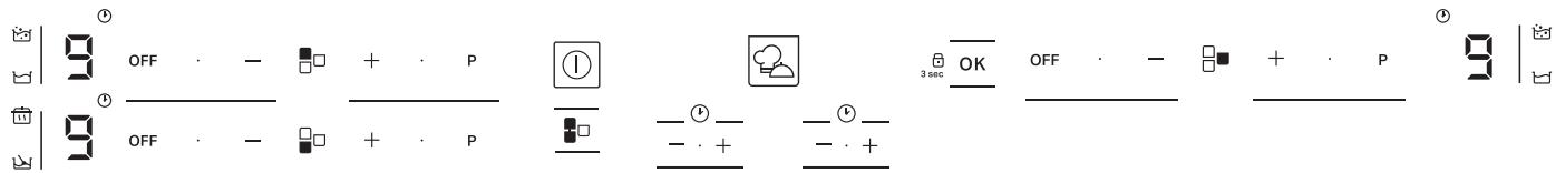 HOTPOINT HB 2760B NE  -  HB 2760B NE - Indicateur de minuterie - 1