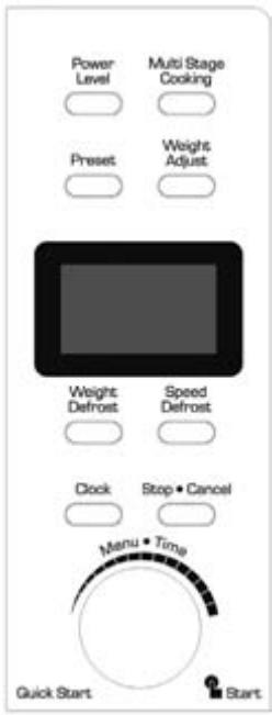 SENCOR SMW6022 - CONTROL PANEL - 1