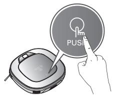 LG VR8604PR - VR8604PR - Par un message vocal "vérifiez que le bac à poussière et le filtre sont correctement installés. - 1