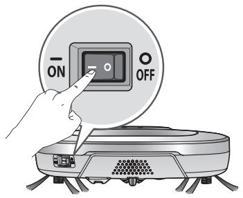 LG VR8604PR - VR8604PR - Mise sous tension par l'interrupteur - 1