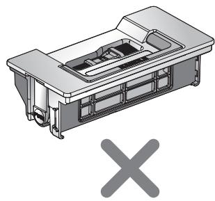 LG VR8604PR - VR8604PR - Par un message vocal "vérifiez que le bac à poussière et le filtre sont correctement installés. - 5