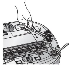 LG VR8604PR - VR8604PR - Par un message vocal "retirez les corps étrangers sur la roue gauche / droite. - 2