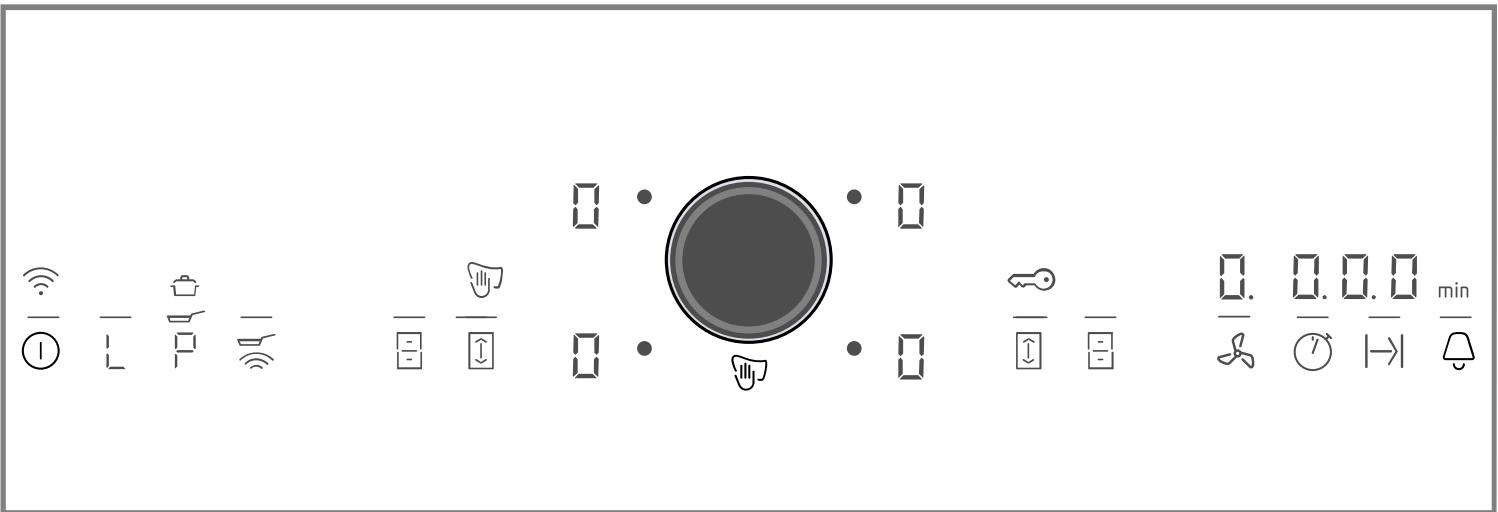 NEFF T58PL6EX2 - Bandeau de commande - 1