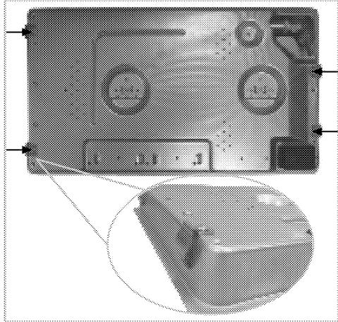 BEKO HDCE 32201 X - Vue de derrière (orifices de raccord) - 2