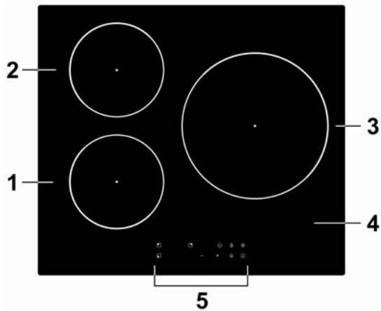 CANDY CI642CTT - CI642CTT - Vue d'ensemble du produit - 1