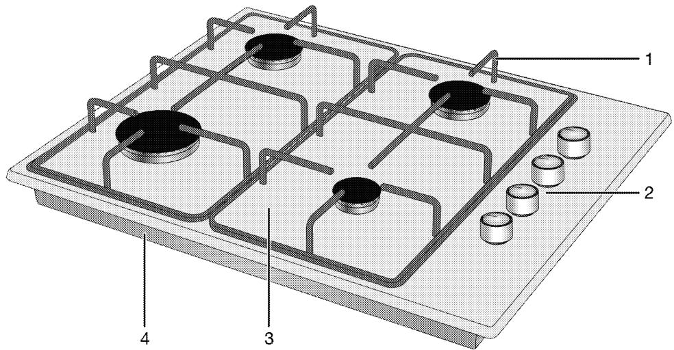 BEKO HIGG 64123 SX  -  HIGG 64123 SX NL - Vue d'ensemble - 1