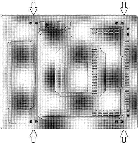 BEKO HIGG 64123 SX  -  HIGG 64123 SX NL - Vue de derrière (orifices de raccord) - 2