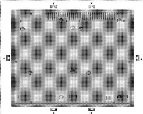 BEKO HII 84850 FHTI - Vue de derrière (orifices de raccord) - 2