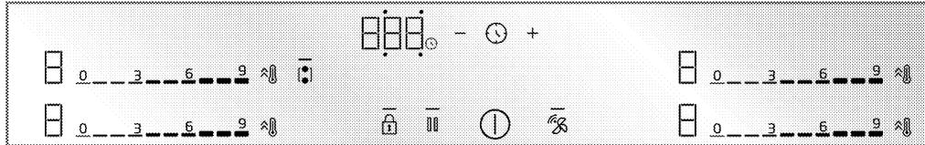 BEKO HII 64730 UFT - Panneau de commande - 1