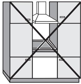 MIELE KM 7999 FL  -  KM 7999 FR -  KM 7999 FL - Distance de sécurité latérale / arrière - 1