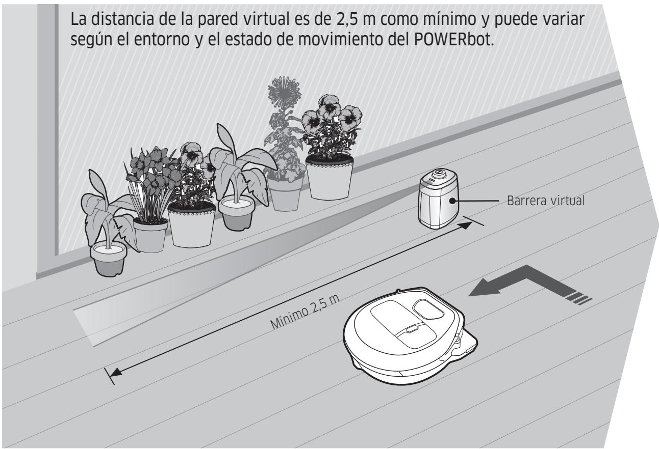 SAMSUNG VR10M701IUW/ET - Montaje de la barrera virtual - 1