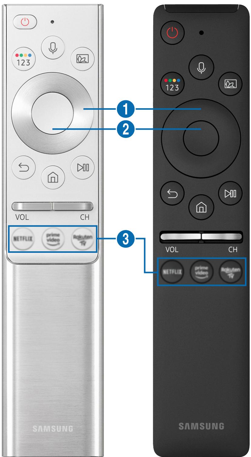 SAMSUNG UE43AU7105  -  UE43RU7105 -  UE50AU7105 -  UE50RU7105 -  UE65AU7105 -  UE75AU7105 -  UE85AU7105 - À propos de la samsung smart remote (téléviseurs QLED et the serif) - 2