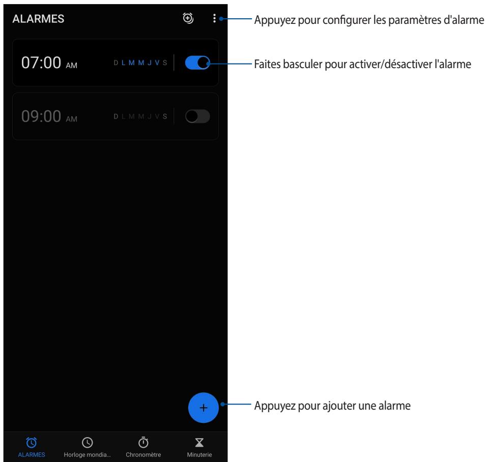 ASUS ZENFONE 8 FLIP - Alarme - 1