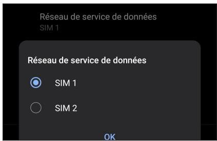 ASUS ZENFONE 8 FLIP - Affecter une carte SIM aux services de données - 1