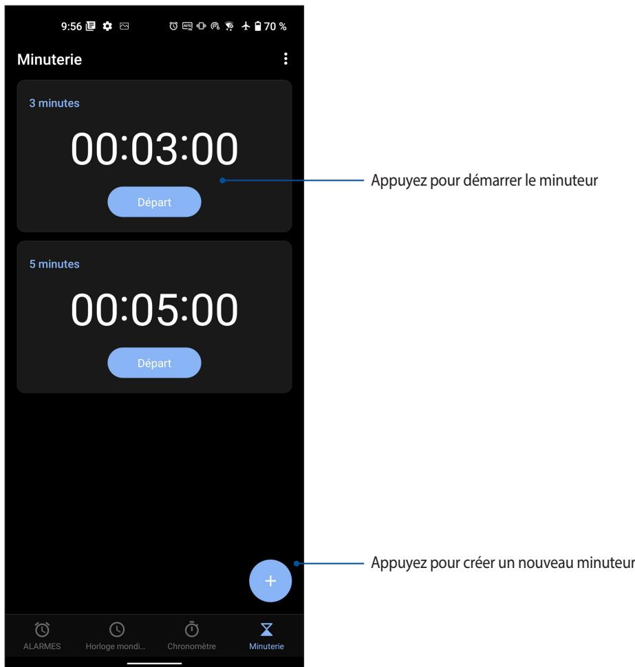ASUS ZENFONE 8 FLIP - Régler le minuteur - 1