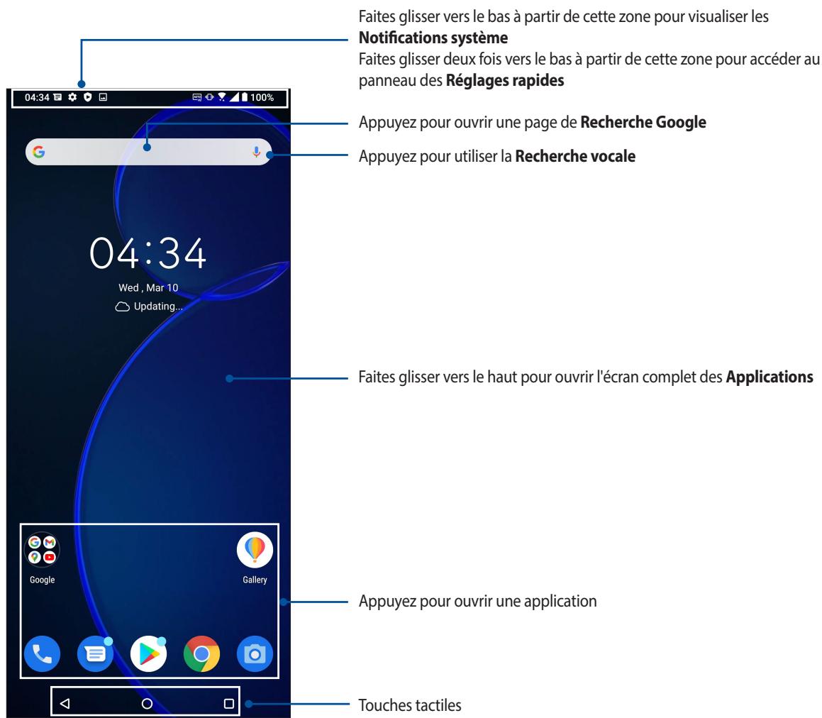 ASUS ZENFONE 8 FLIP - Écran d'accueil - 1