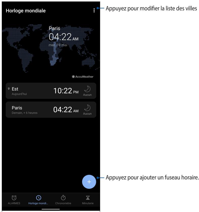 ASUS ZENFONE 8 FLIP - Fuseau horaire - 1