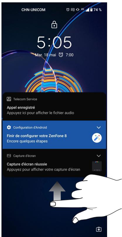 ASUS ZENFONE 8 FLIP - Balayer l'écran - 1