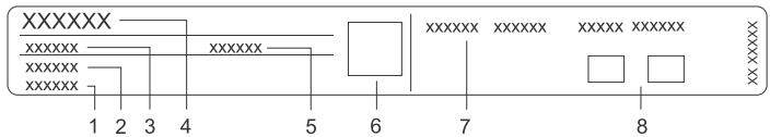 GORENJE BSA6747A04X - Rating plate - product information - 1