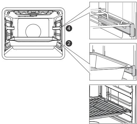GORENJE BSA6747A04X - Fixed pull-out guides - 1