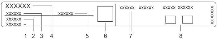 GORENJE BPSA6747A08X - Rating plate - product information - 1