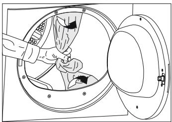 BEKO DPU7404XE - Rimozione del gruppo di sicurezza per il trasporto - 2