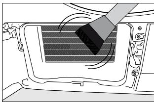 BEKO DPU7404XE - Cleaning the evaporator - 2