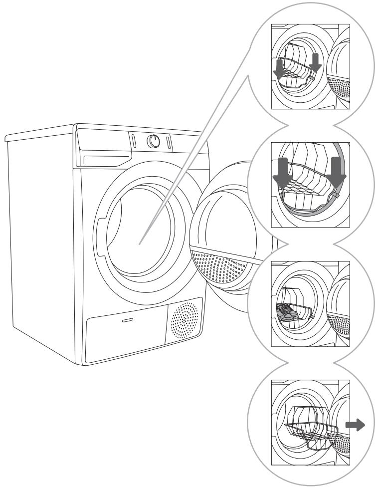 GORENJE D71310 - Sechage dans le PANIER (SELON le MODELE) - 1