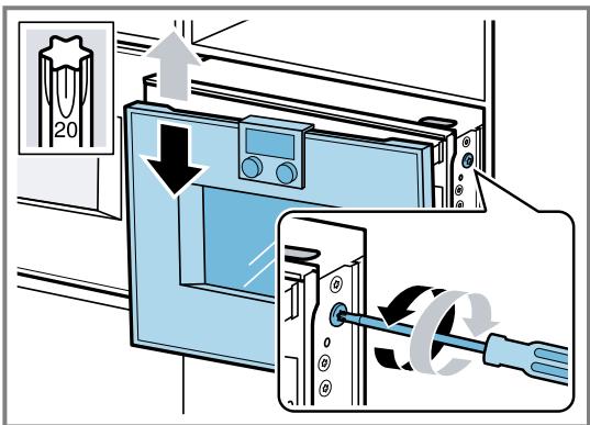 GAGGENAU BS451101  -  BS451101 - Ajuster la porte de l'appareil - 3