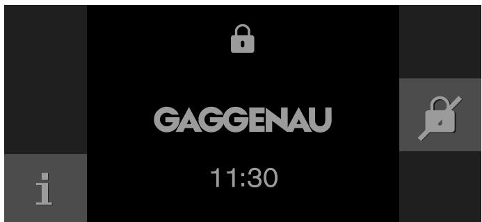GAGGENAU BO450112  -  BO450112 - Désactiver la sécurité enfants - 1