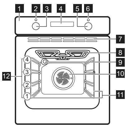ELECTROLUX EOH3C00BX - EOH3C00BK - EOH3C00BX - Vue d'ensemble - 1