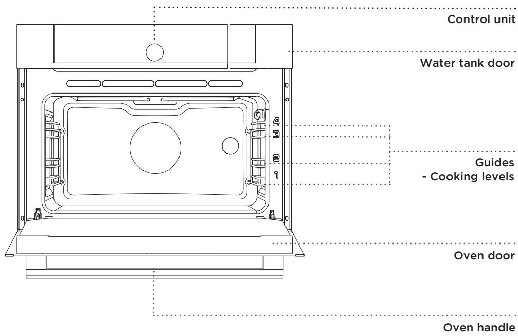 GORENJE BCMS598S19X - BCMS598S19X - (DESCRIPTION OF THE OVEN AND EQUIPMENT - DEPENDING ON THE MODEL) - 1