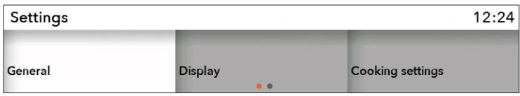GORENJE BCMS598S19X - BCMS598S19X - SELECTING GENERAL SETTINGS - 2