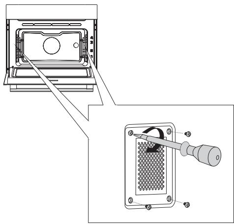 GORENJE BCMS598S19X - BCMS598S19X - REPLACING THE BULB - 1