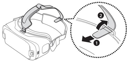 SAMSUNG GEAR VR POUR GALAXY S6 & S6 EDGE ÉCRAN SUPER AMOLED - SM-R321 - Mettre le gear VR for S6 en place - 6