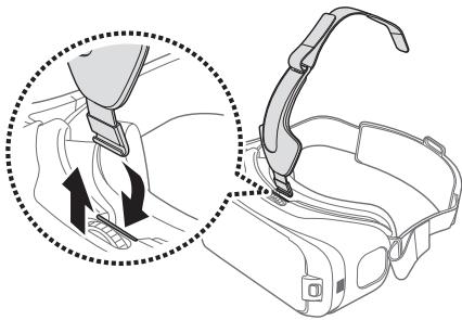 SAMSUNG GEAR VR POUR GALAXY S6 & S6 EDGE ÉCRAN SUPER AMOLED - SM-R321 - Mettre le gear VR for S6 en place - 5