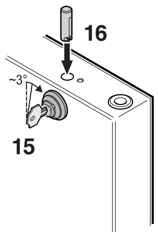 LIEBHERR GGU 1500 - Inversion du sens d'ouverture de la porte - 8