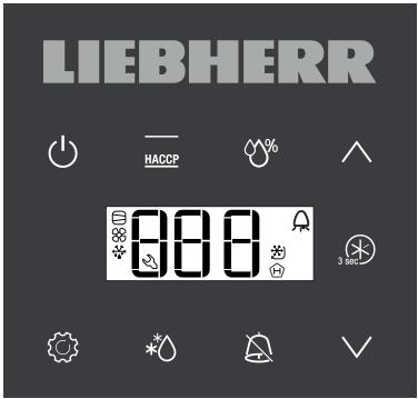 LIEBHERR GGPv 6577  -  GGPv 6570 - Éléments de commande et de contrôle - 1