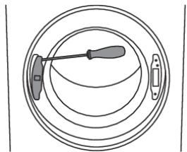 ASKO TDC1772C.T - TDC1772CC.S - TDC1772C.T - Inversion du sens d'ouverture du hublot - 3