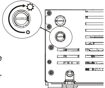 LIEBHERR F 913 - Pour régler la luminosité des bandes DEL: - 1