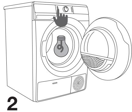 GORENJE DE8B/G - DE8B/G - Mise en MARCHE du seche-linge - 3
