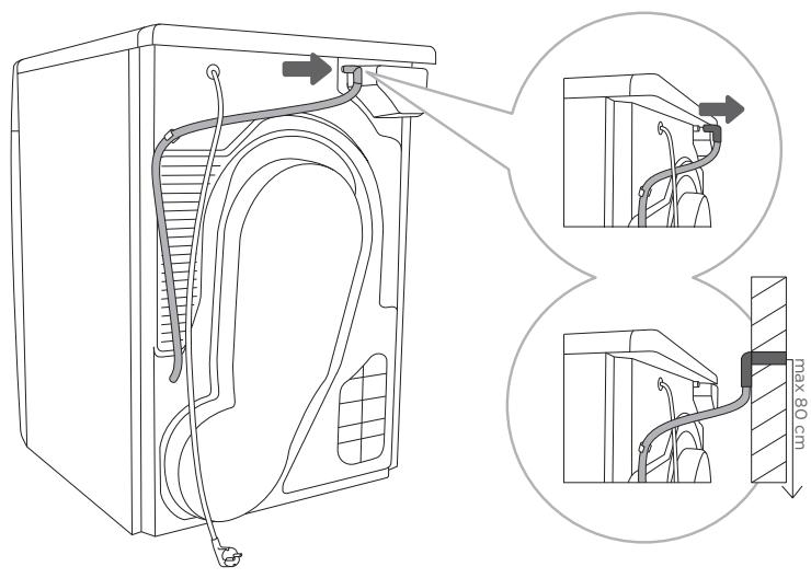 GORENJE DE8B/G - DE8B/G - Vidange du condensat - 1