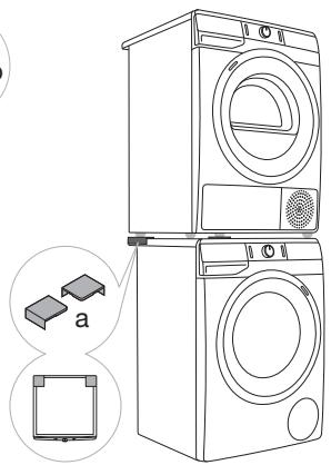 GORENJE DE8B/G - DE8B/G - Emplacement du seche-linge - 1