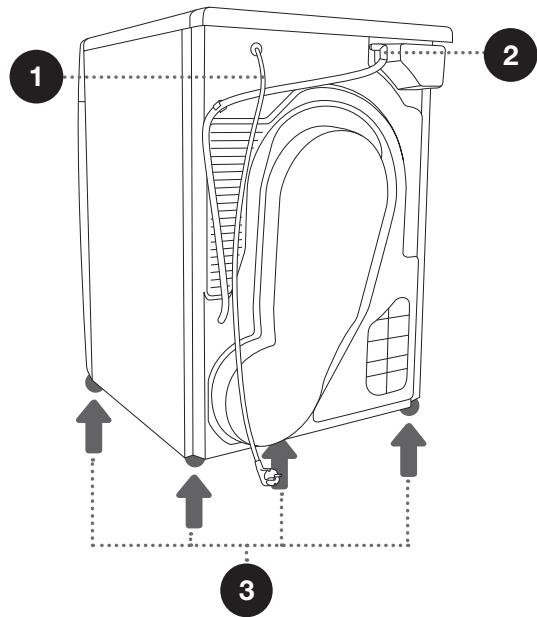 GORENJE DE8B/G - DE8B/G - FACE arrière - 1