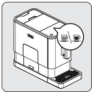 GRUNDIG KVA 4830 - Réglage du volume de votre café / eau chaude - 1