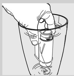 SAECO INTELIA HD8752 - Installation du filtre à eau « INTENZA+ » - 3