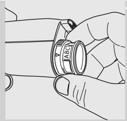 SAECO INTELIA HD8752 - Installation du filtre à eau « INTENZA+ » - 4